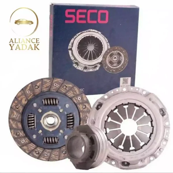 عکس بسته بندی کیت دیسک و صفحه کلاچ SECO کره مناسب پراید و تیبا