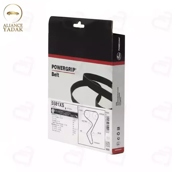 تسمه تایم POWER دندانه مناسب پژو ۲۰۶ تیپ ۵ و ۲۰۷